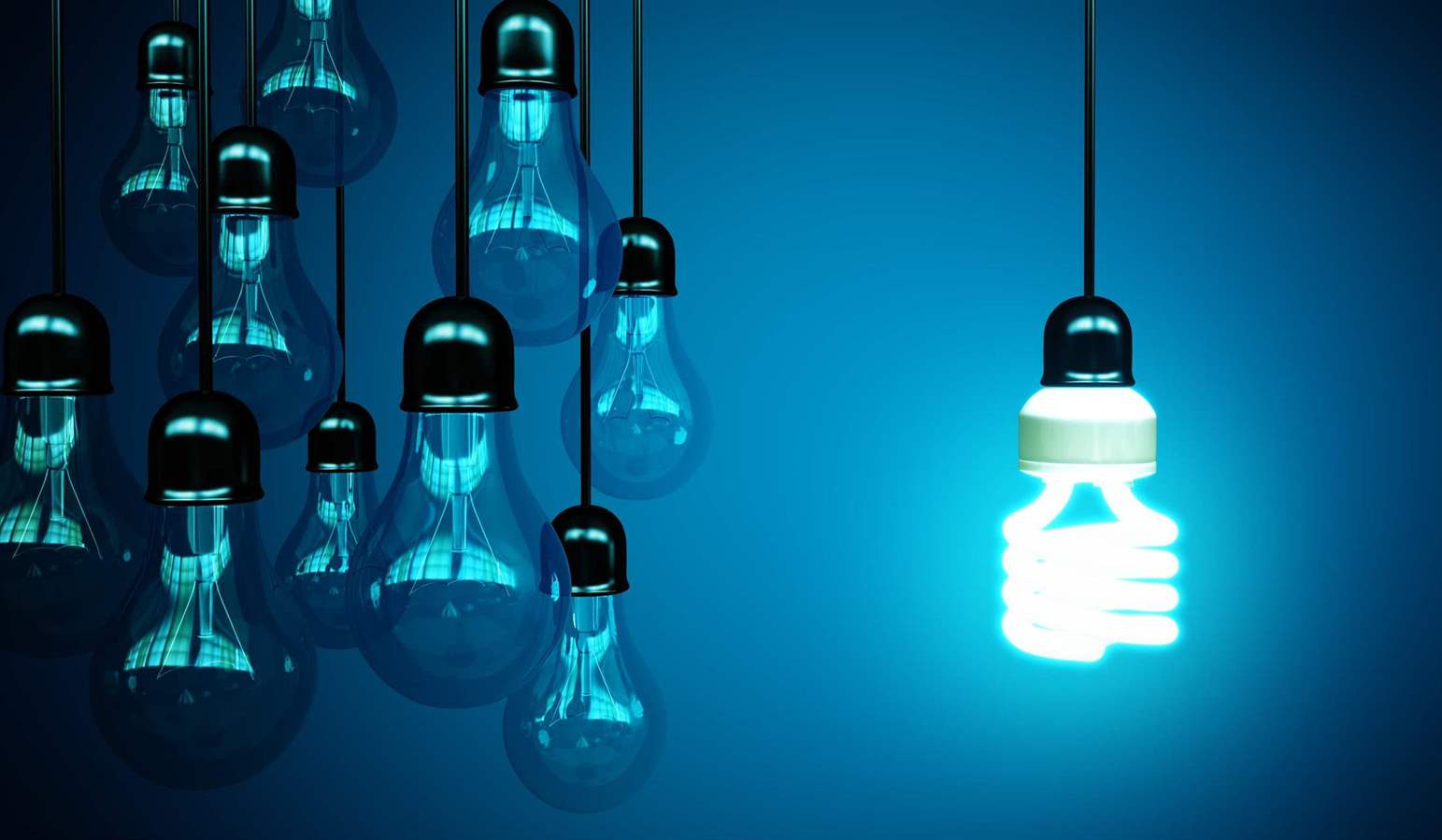 Incandescent Bulbs Vs. Fluorescent Bulbs