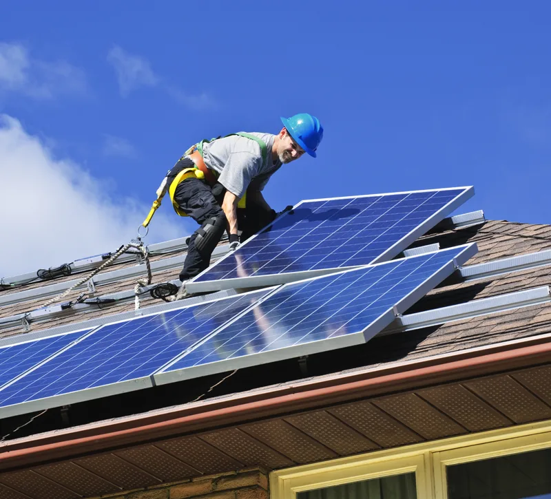 how to install a solar panel system in your home